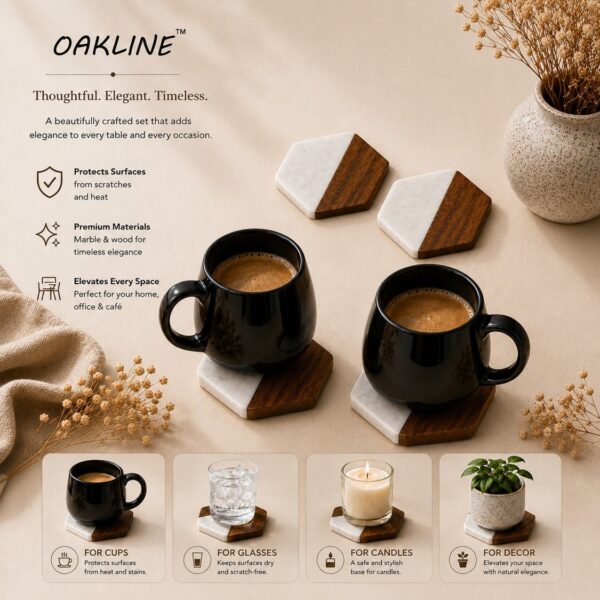 cup5 OAKLINE Mug & Coaster Set