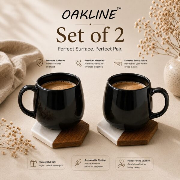 cup6 OAKLINE Mug & Coaster Set