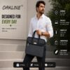 WhatsApp Image 2026-07-03 at 15.37.12 OAKLINE Executive Pro Laptop Bag for Men and women – 15.6 Inch Water-Resistant Business Messenger Bag with Spacious Compartments, Durable Handles, Smooth Zippers, Lightweight Design for Office, Travel, and Daily Use