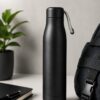 WhatsApp Image 2026-07-03 at 15.45.24 Oakline 500ml Double Wall Vacuum Insulated Stainless Steel Water Bottle | Leakproof | Hot & Cold Flask | Matte Black